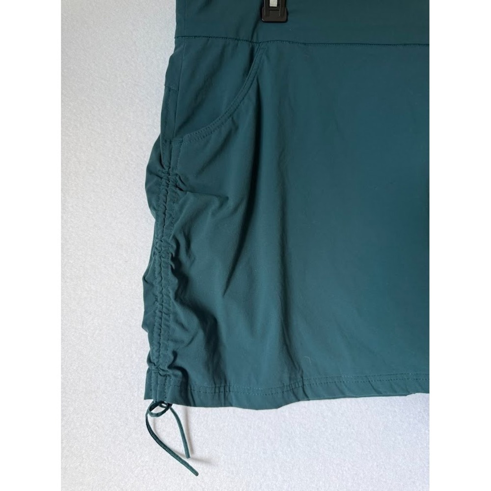 Columbia‎ Skort Women XL Green Stretch Drawstring Hem Outdoor Activewear - Picture 3 of 16